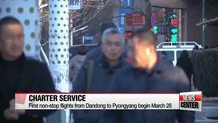 China to open new air route between Dandong and Pyongyang