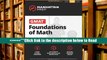 Read GMAT Foundations of Math: 900+ Practice Problems in Book and Online (Manhattan Prep GMAT
