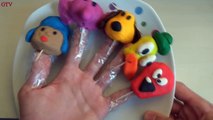 Superhero Hulk Play-Doh Bottles Finger Family Nursery Rhymes Learn Colors Modelling Clay F