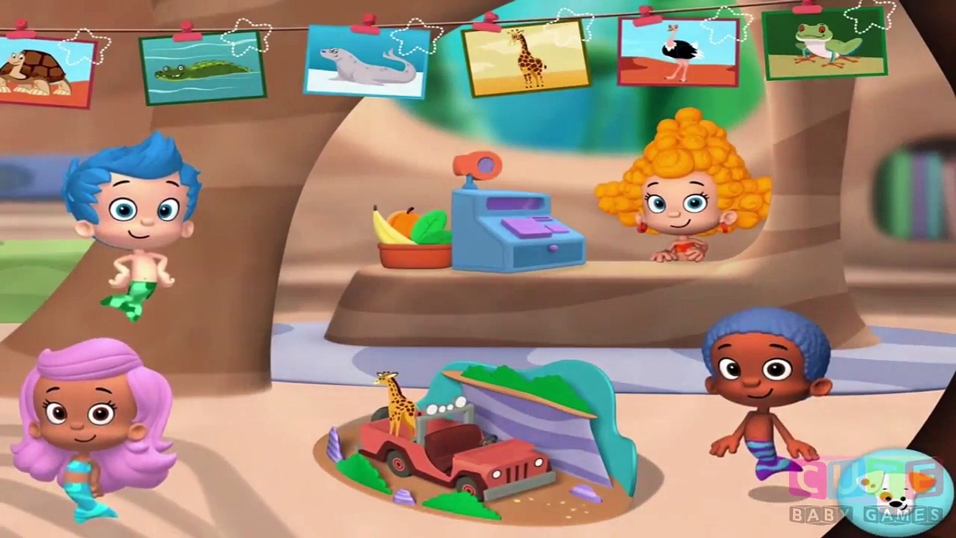 ღ Bubble Guppies Animal School Day Giraffe Video Dailymotion