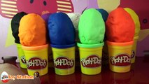 14 Play Doh Surprise Eggs Minnie Mouse Donald Duck Daisy Duck Noddy Kinder Toys | Toy Stat