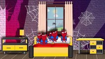 5 Little Paw Patrol SPIDERMAN Jumping on the Bed - 5 LITTLE MONKEYS PAW PATROL SONGS For K