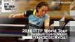 2016 Swedish Open Highlights: Kasumi Ishikawa vs Hu Melek (Final)