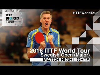 Télécharger la video: 2016 Swedish Open Highlights: Dimitrij Ovtcharov vs Mattias Karlsson (1/2)