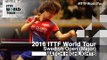 2016 Swedish Open Highlights: Choi Hyojoo vs Mori Sakura (U21-Final)