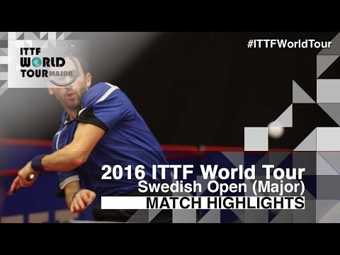 2016 Swedish Open Highlights: Dimitrij Ovtcharov vs Joao Monteiro (R16)