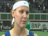 Lucie on an amazing feeling - Czech Republic v Serbia - Fed Cup Final 2012