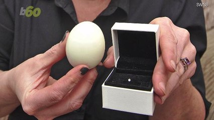 A Woman Finds A Diamond in Her Boiled Egg