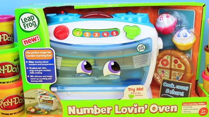 NEW Leap Frog Number Lovin Oven Learning Toy Baking Play-Doh Food Spaghetti Cupcakes Pizz