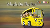 The Wheels On The Bus - Nursery Rhymes - English Animated Rhymes