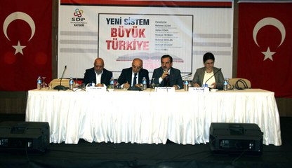 SDP GENEL BAŞKANI OĞAN:  “İLK KEZ TÜRKİYE´DE BU KADAR ALENİ YALAN SİYASET YAPILIYOR”