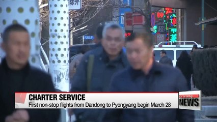 China to open new air route between Dandong and Pyongyang