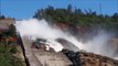 Ré-ouverture d'un barrage hydraulique défoncé - Oroville 2017