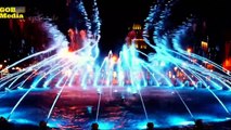 Colorful Dancing Floor Fountain.