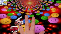 Finger Family Vehicles Fire Truck Police Car Bulldozer Ambulance Tow Truck Nursery Rhymes