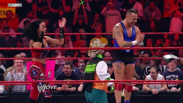 Santino Marella and Divas Champion Melina vs. Jillian Hall