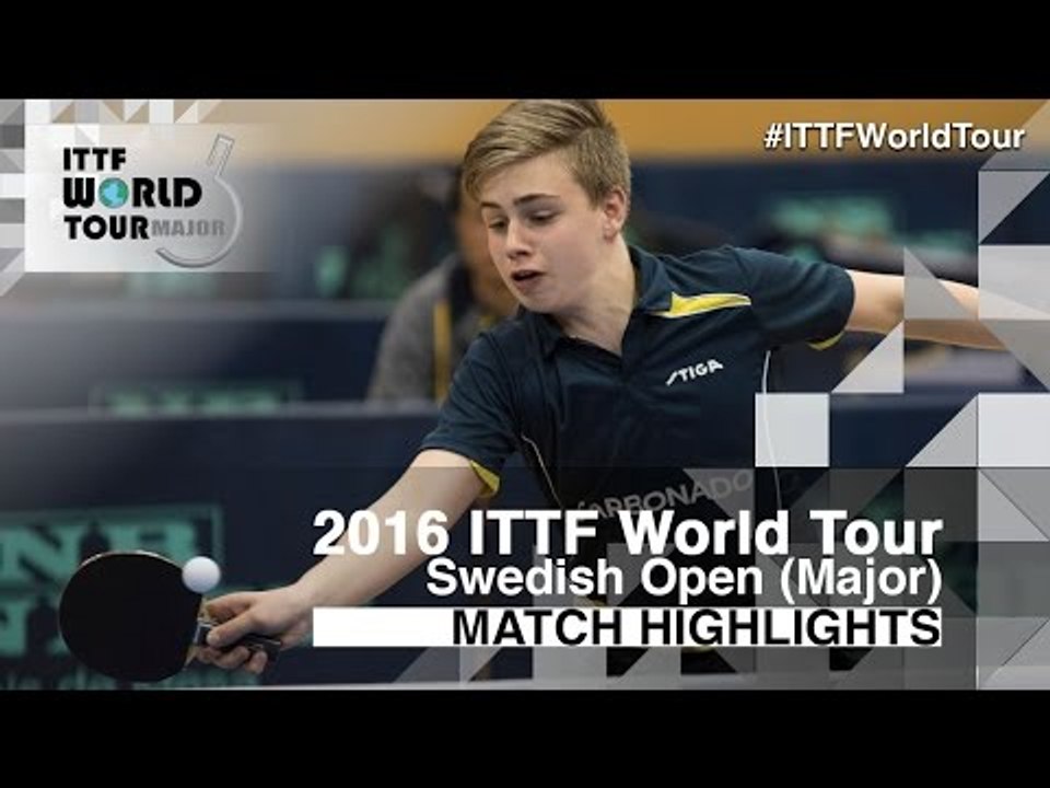 2016 Swedish Open Highlights: Truls Moregard vs Juan Lamdarid (Qual) -  video Dailymotion
