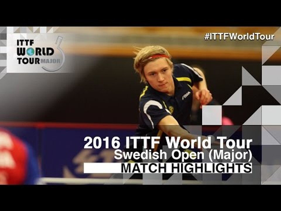 2016 Swedish Open Highlights: Hunor Szocs vs Simon Soderlund (Qual)