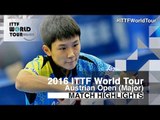 2016 Austrian Open Highlights: Tomokazu Harimoto vs Enzo Angles (U21-1/4)