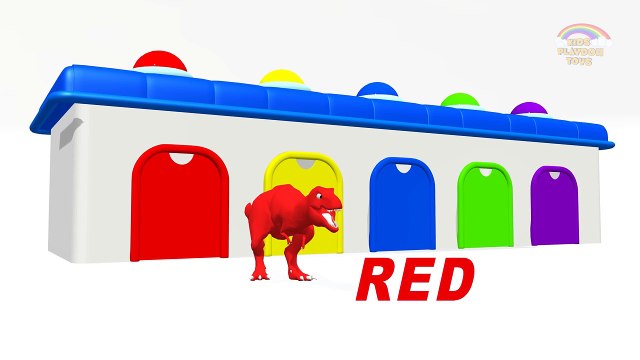 Цвета для Дети Кому Узнайте с трет-рекс динозавры томас поезд цвета динозавры для Дети