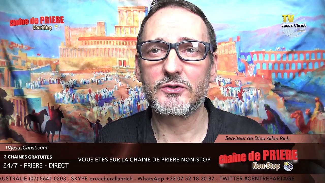 TV JESUS CHRIST. com - Chaine de priere non-stop Allan Rich