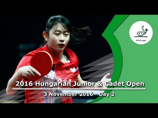 2016 Hungarian Junior & Cadet Open Day 2