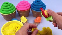 Play Doh Cupcakes Surprise Toy Iron Man Hulk Snow White Dora Inside Out Sadness Strawberry