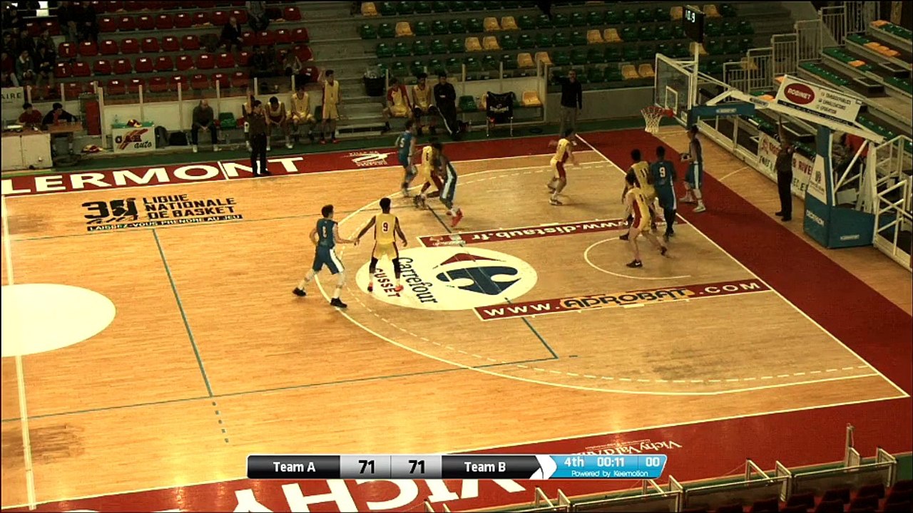 Le Buzzer Beater des U18 Elite face à Poitiers