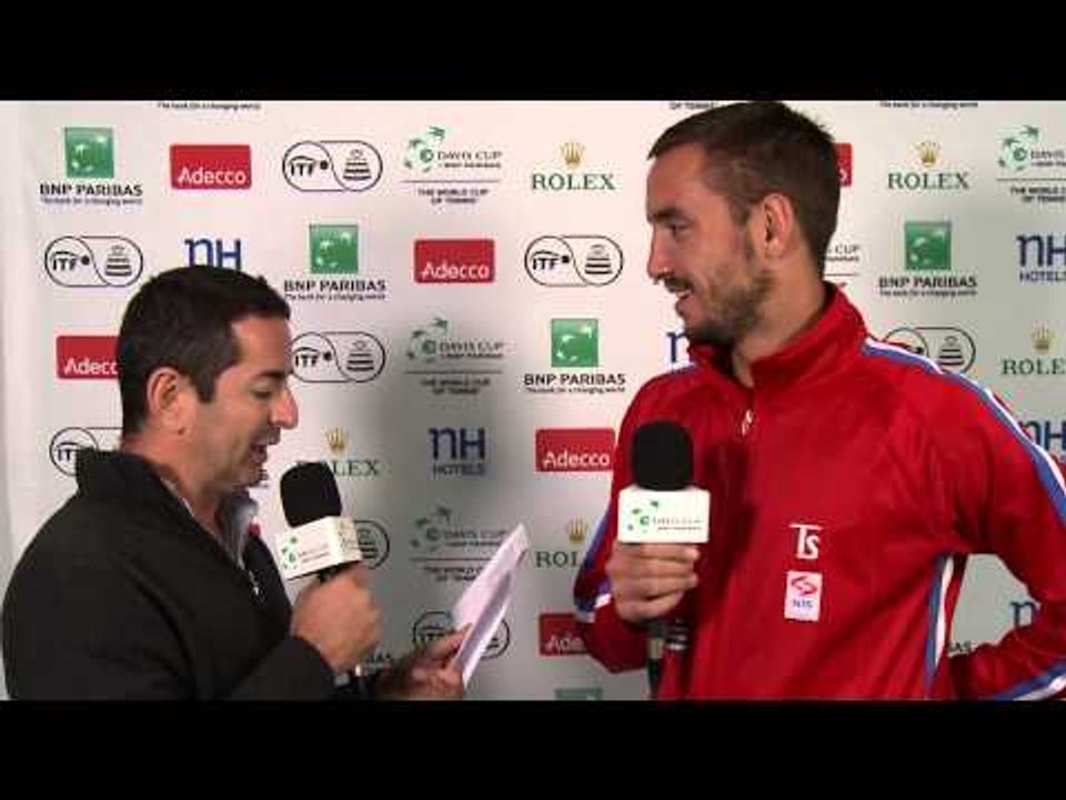 Serbian lessons with Viktor Troicki
