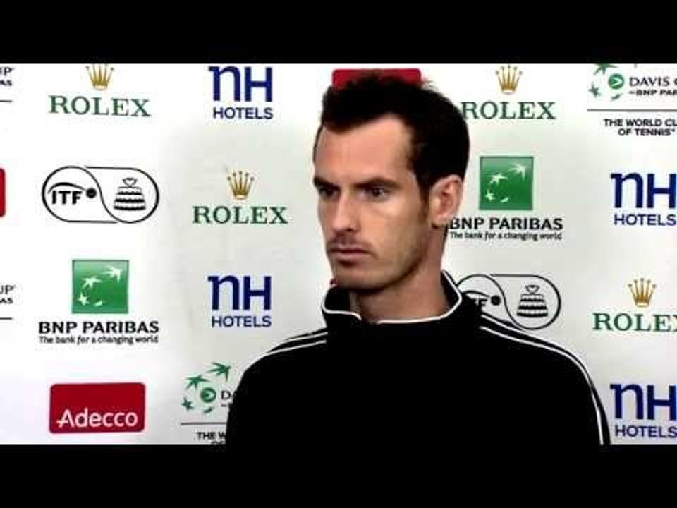 Interview with Andy Murray (GBR)