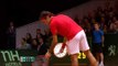 Highlights: Gael Monfils (FRA) v Roger Federer (SUI)