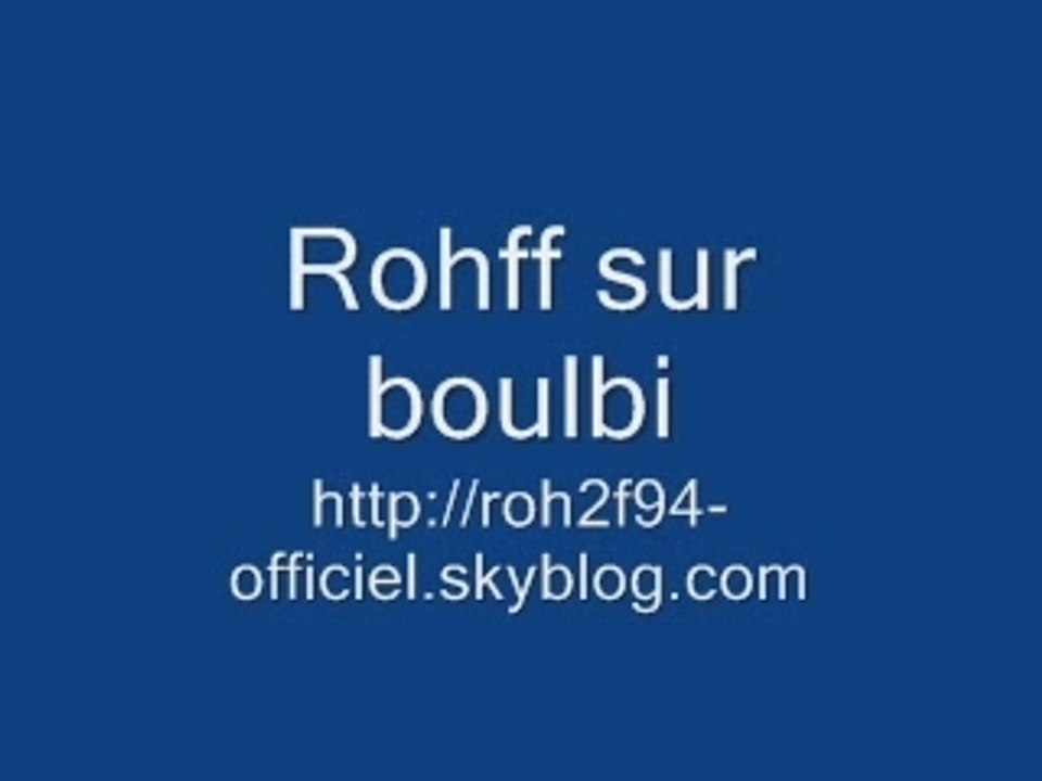 Rohff Premier sur le ghetto sur instru boulbi remix inedit