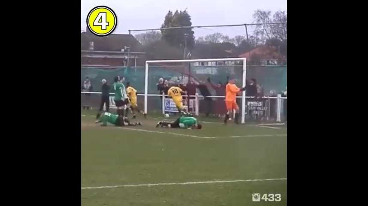 Ce gardien anglais pète complètement les plombs...