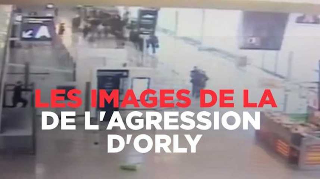 Les images de la vidéosurveillance au moment de l'agression d'Orly