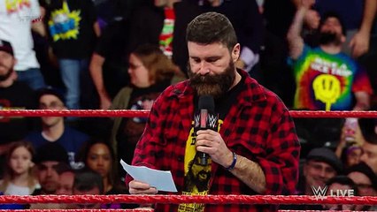 Stephanie McMahon fires Mick Foley- Raw, March 20, 2017