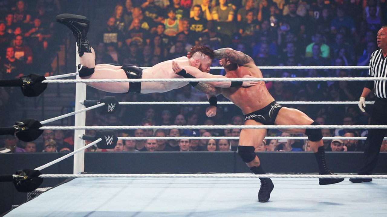 WWE Roman Reigns vs Sheamus vs Rob Van Dam vs Randy Orton vs RybAxel vs Ryback - WWE LIVE HD