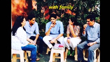 Siddharth Malhotra with Family Unseen Photos
