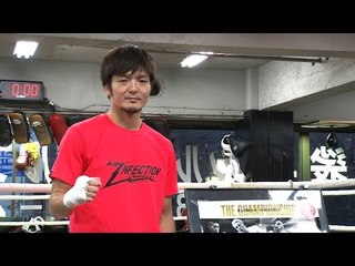 「"本物"を目指している野杁選手と戦えることが楽しみでワクワクしている」 K-1 左右田泰臣 公開練習／K-1 Soda Yasuomi Public Workout