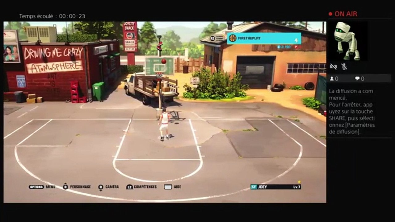 Diffusion PS4 en direct de FIRETHEPLAY