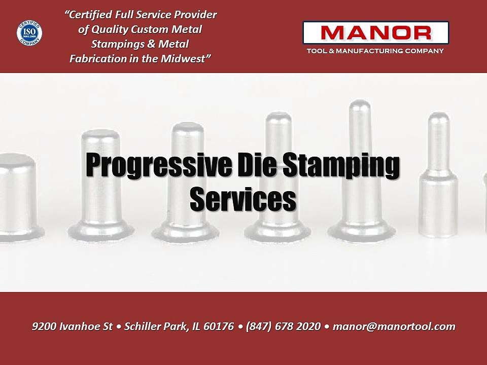 High Volume Progressive Die Stamping | Manor Tool
