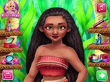 Polynesian Princess Adventure Style - Moana Makeup And Dress Up Game For Kids