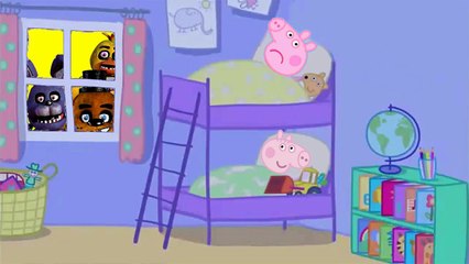 FNAF Assusta na casa da PEPPA PIG PEPPA (GEORGE CHICA BONNIE FREDDY )