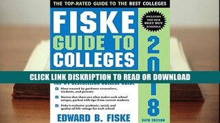 PDF Fiske Guide to Colleges 2018 Online Books
