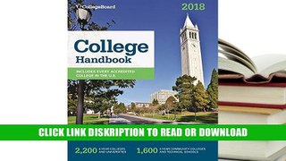 PDF College Handbook 2018 E-Book Online