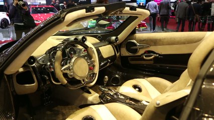 Genève 2017 : Pagani Huayra Roadster