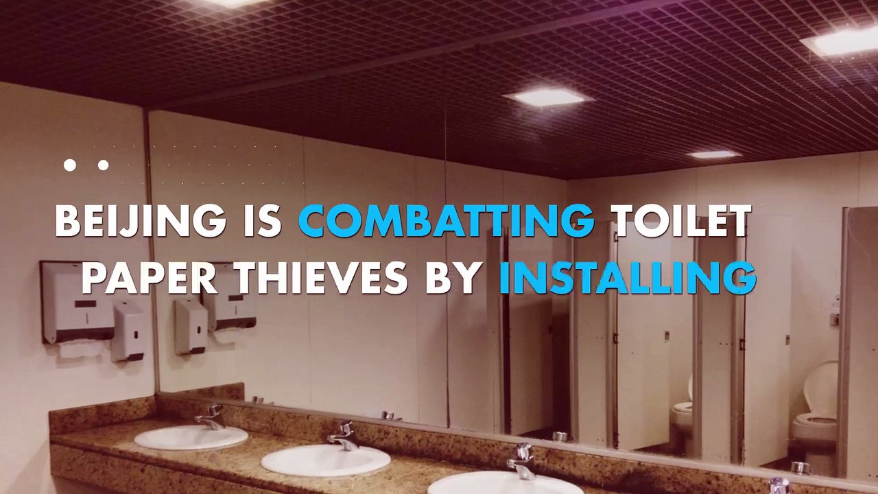 Beijing using facial-recognition technology to stop toilet paper thieves
