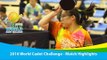 2016 World Cadet Challenge Highlights: Chen Yi vs Lee Ka Yee (Team Final)