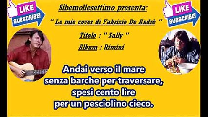 Sally ( Fabrizio De Andrè cover )
