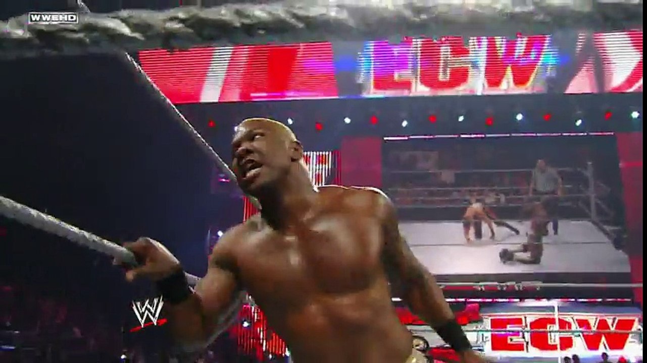 Shelton Benjamin vs. Vance Archer in a No Disqualification