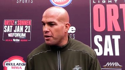 Tito Ortiz Bellator 170 Open Workout Scrum